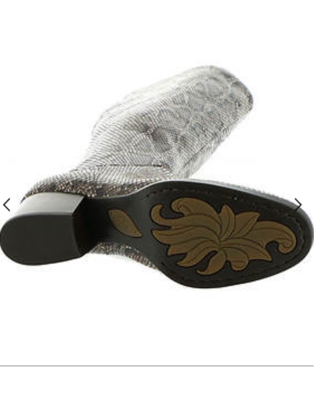 Born “Adriana” Python tall boot - Picture 3 of 7